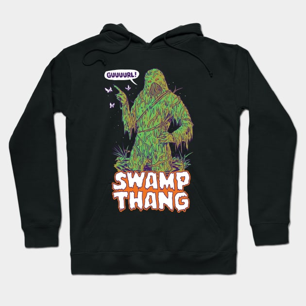 Swamp Thang Hoodie by Hillary White Rabbit